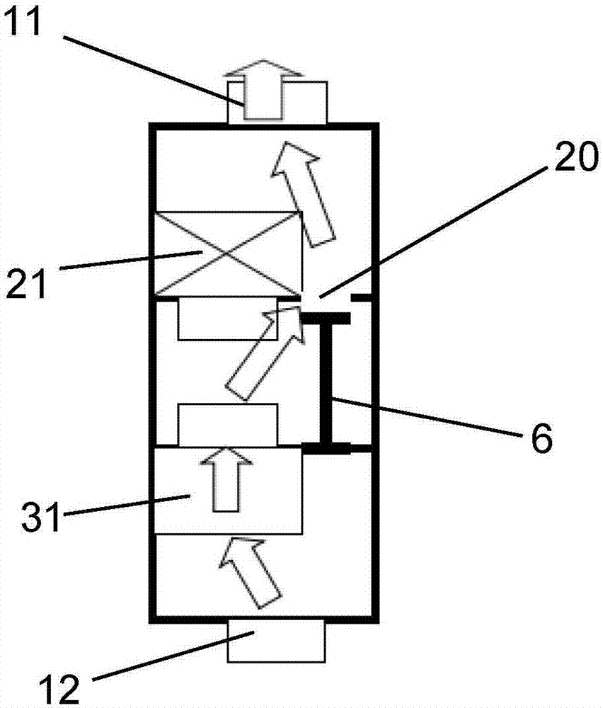 Bi-directional draught fan power device