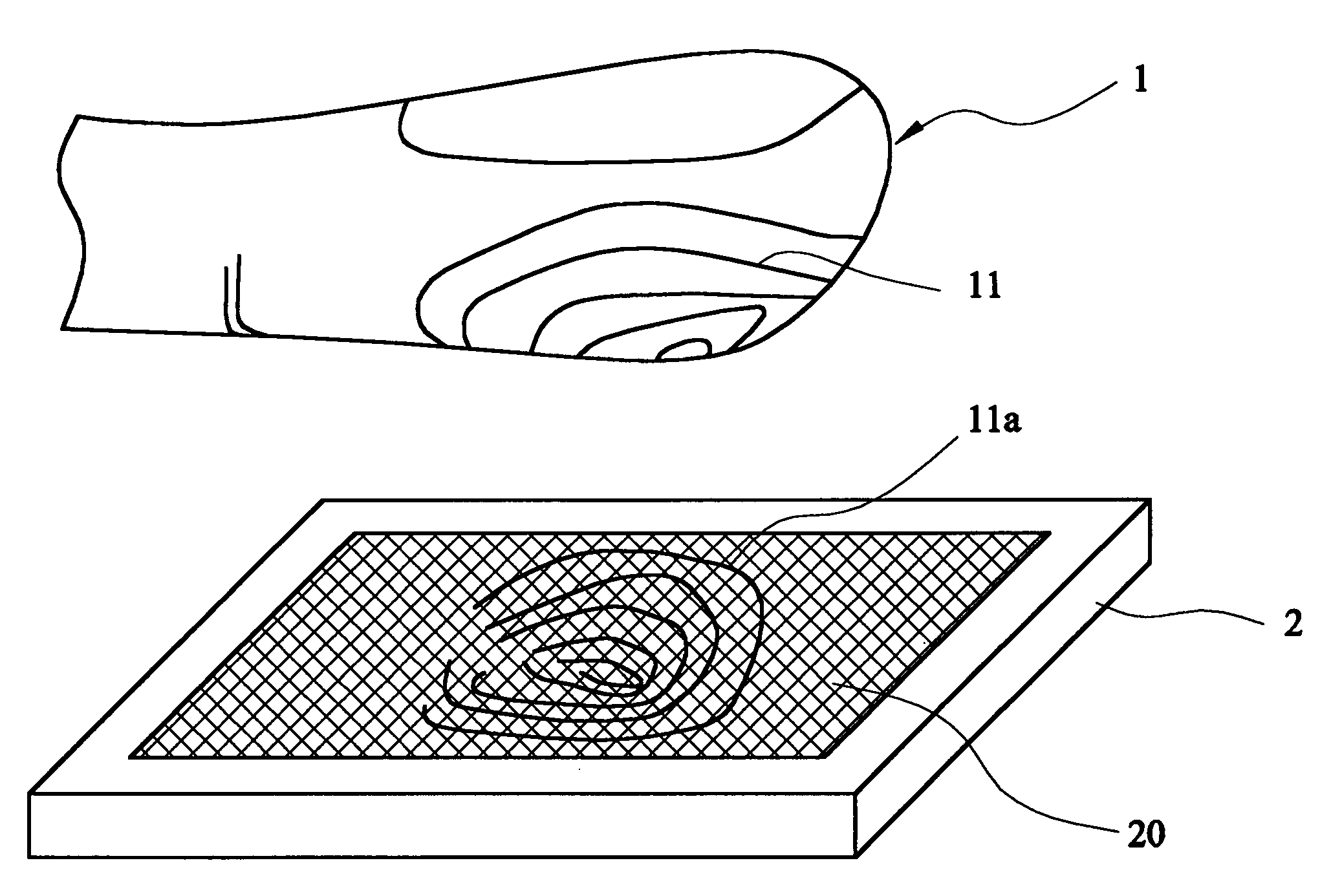 Chip-type sensor against ESD and stress damages and contamination interference