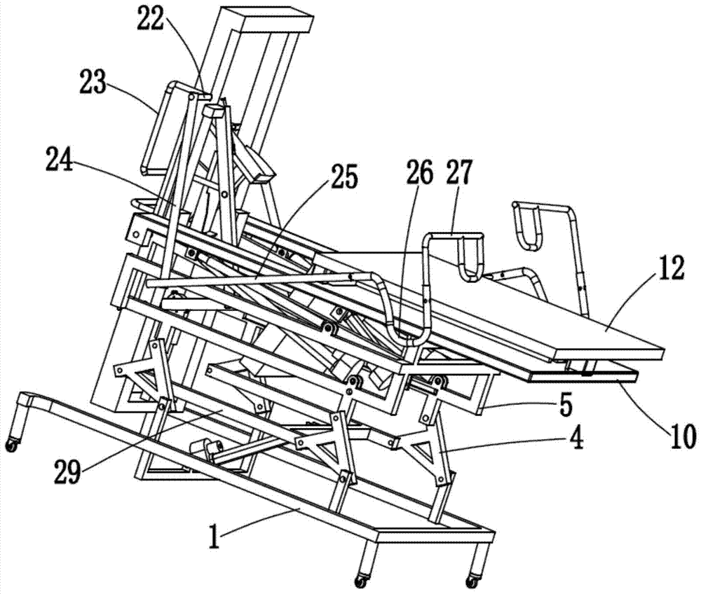 Rehabilitation robot with horizontal and vertical multi-angle adjustment