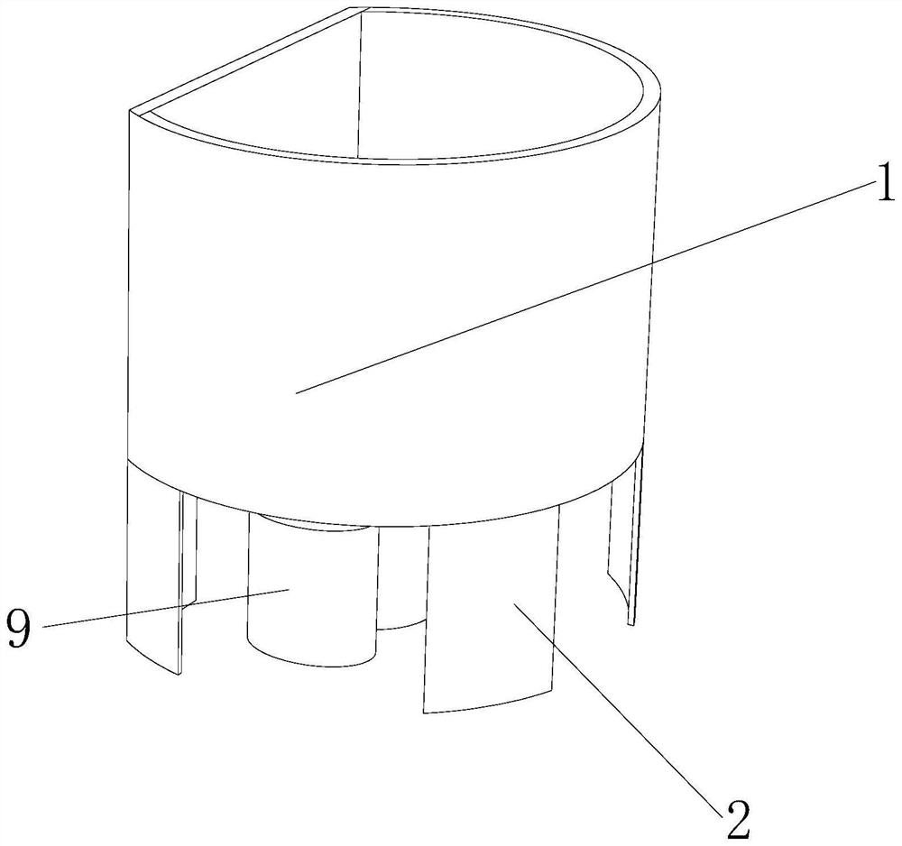 Waste paper pulp manufacturing device