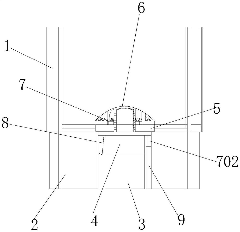 Waste paper pulp manufacturing device