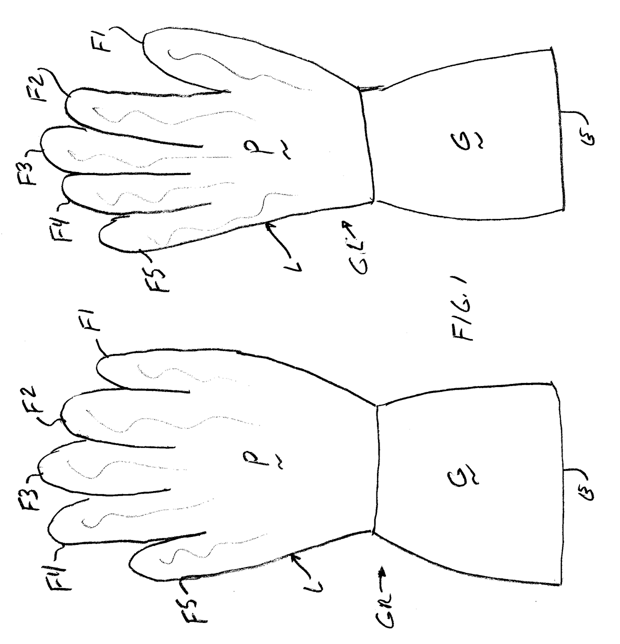 Scrub glove for cleaning various articles