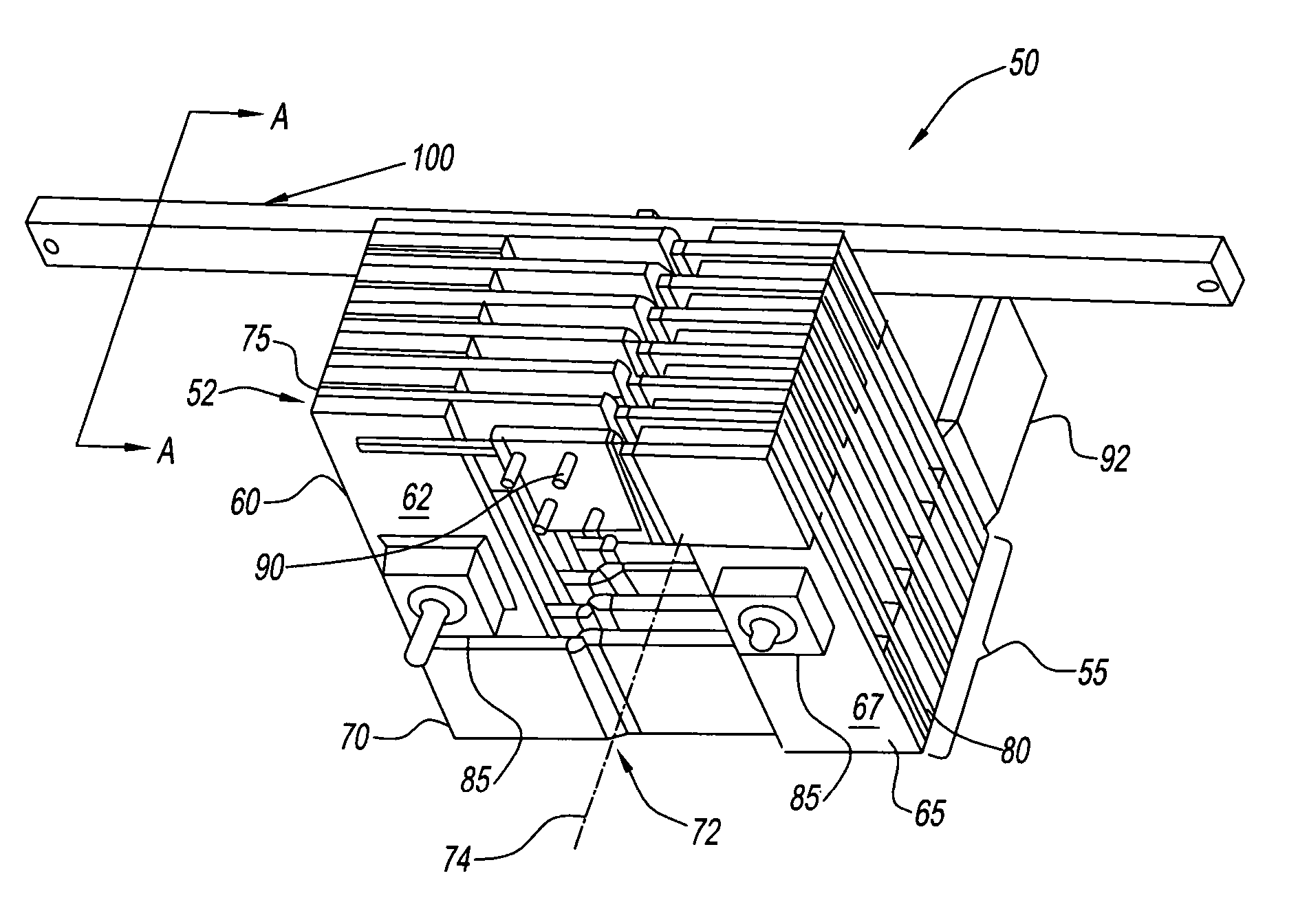 Fabricated air core reactor