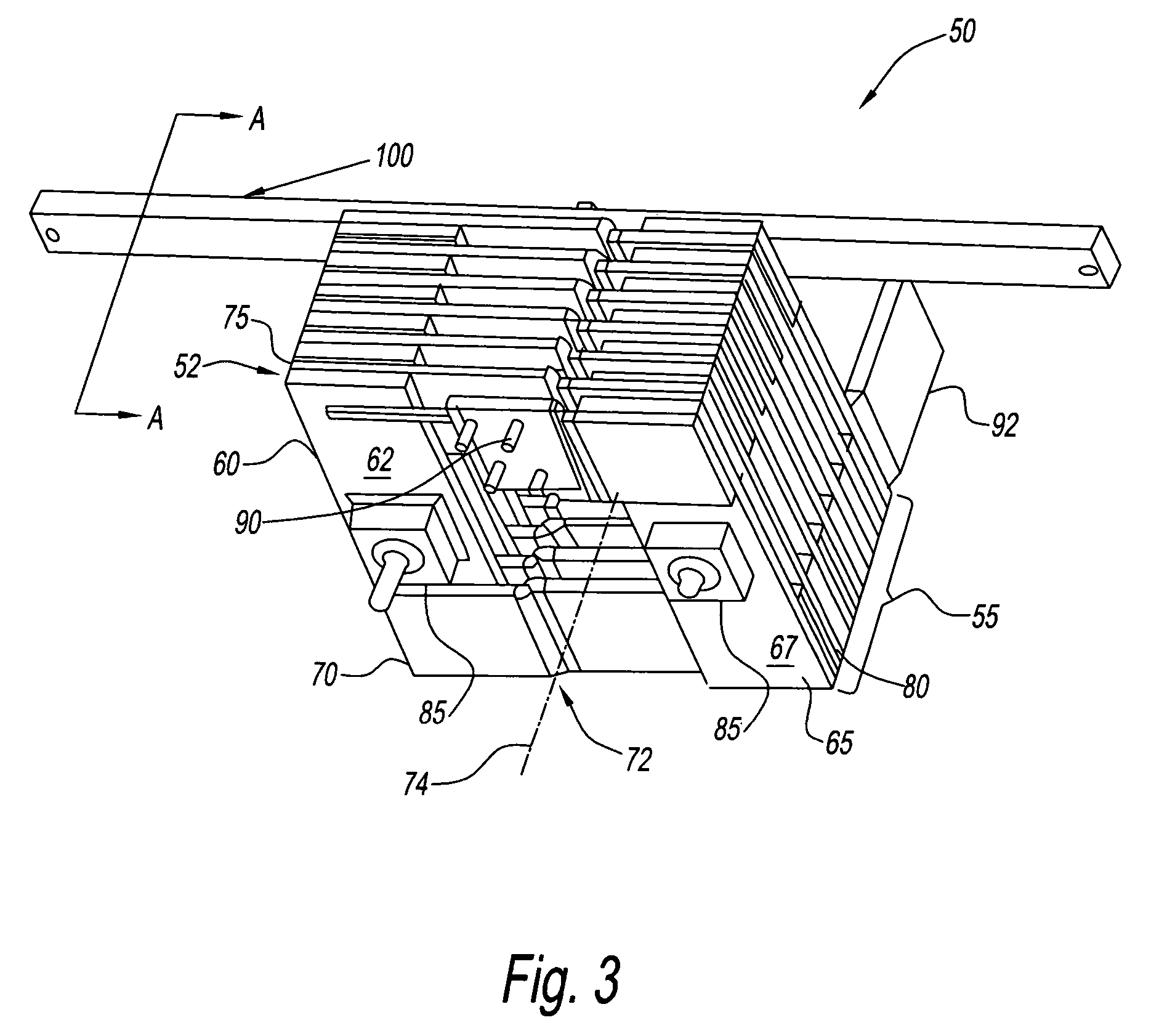 Fabricated air core reactor