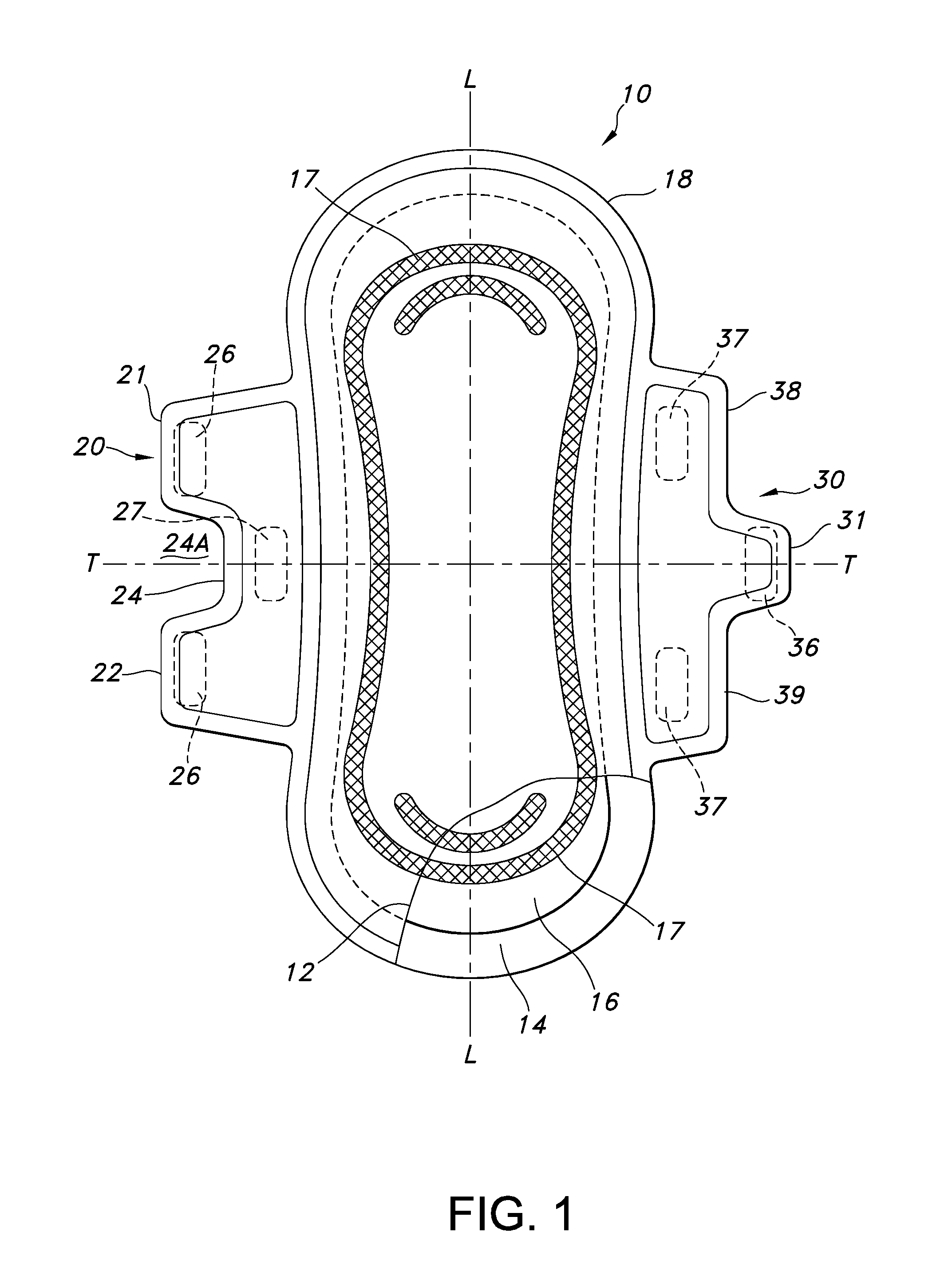 Absorbent Personal Care Article Having Intermeshing Flaps