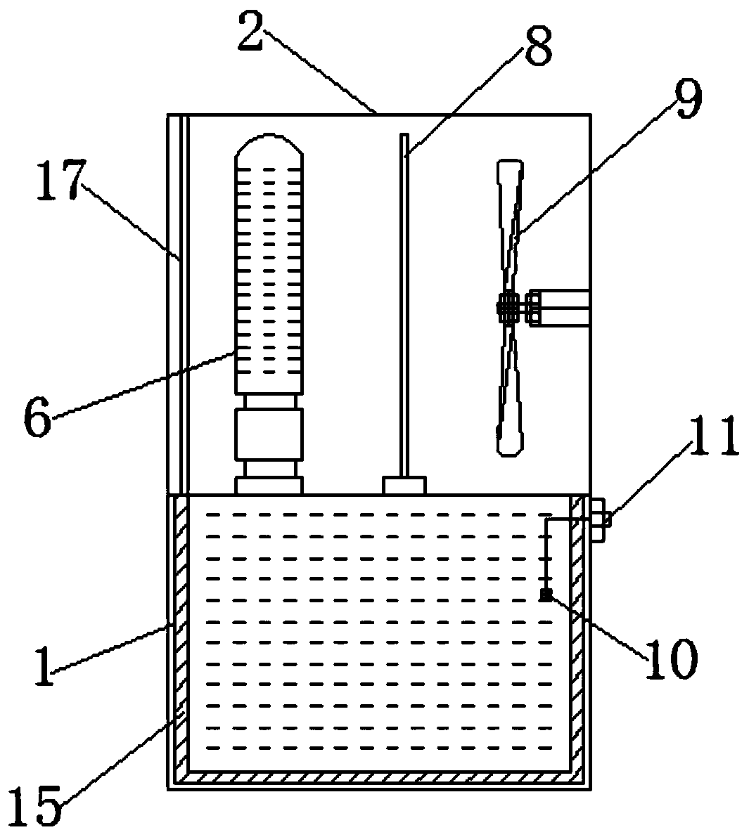 A heater with a phase-change heat storage tank coupled with a radiator pipe row