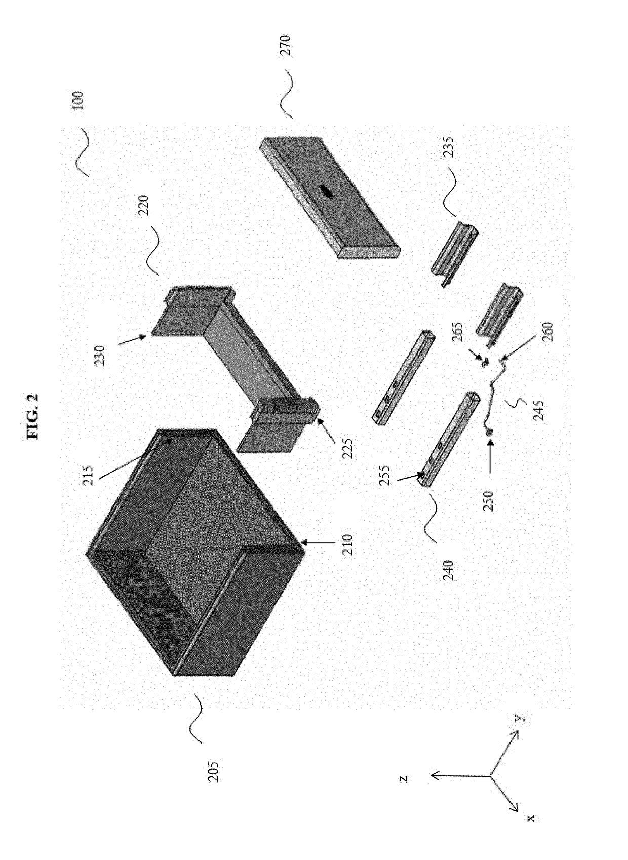 Integrated extended bed assembly for vehicle