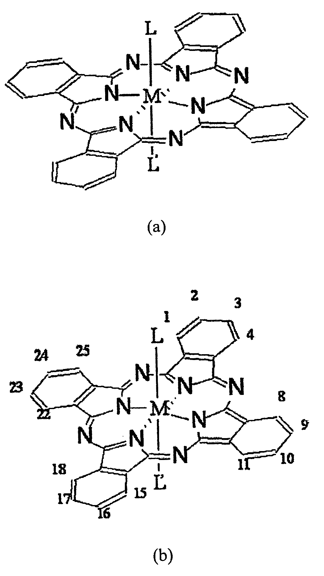 Use of axial substituted phthalocyanine compound for preparing organic thin-film transistor