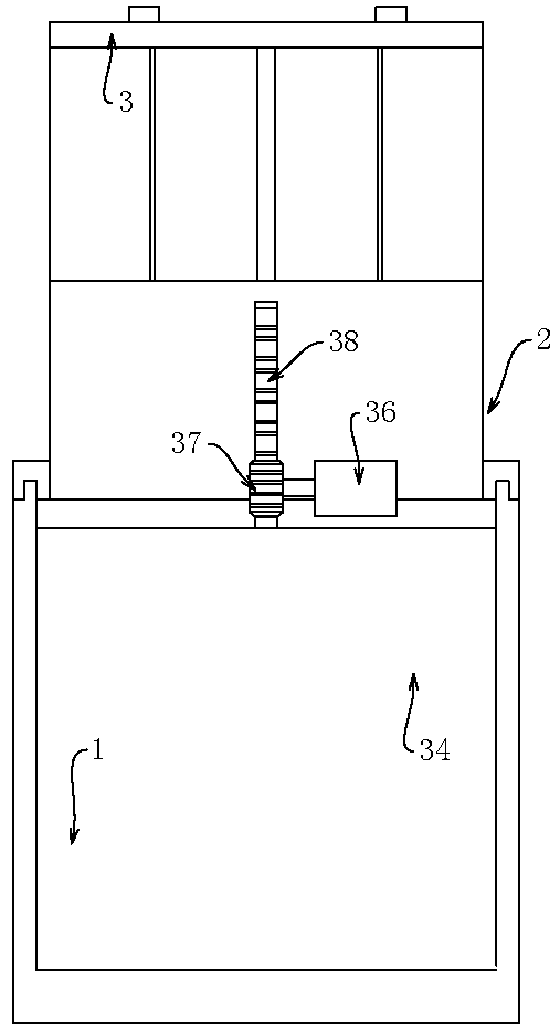 All-position display device for artistic designing works