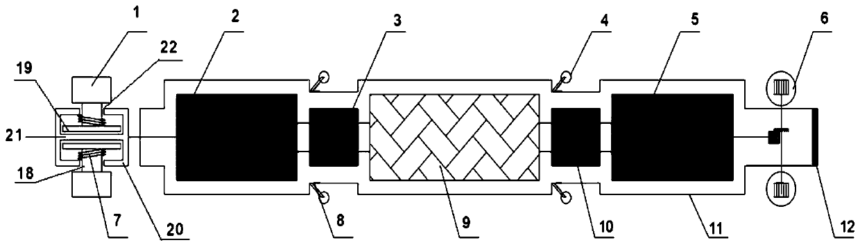 A condenser cooling water pipe cleaning robot