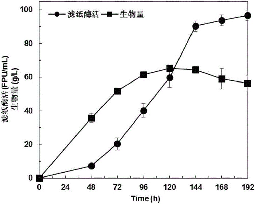 Method for efficiently producing cellulose based on preparation of mixture through glucose glucoside conversion reaction