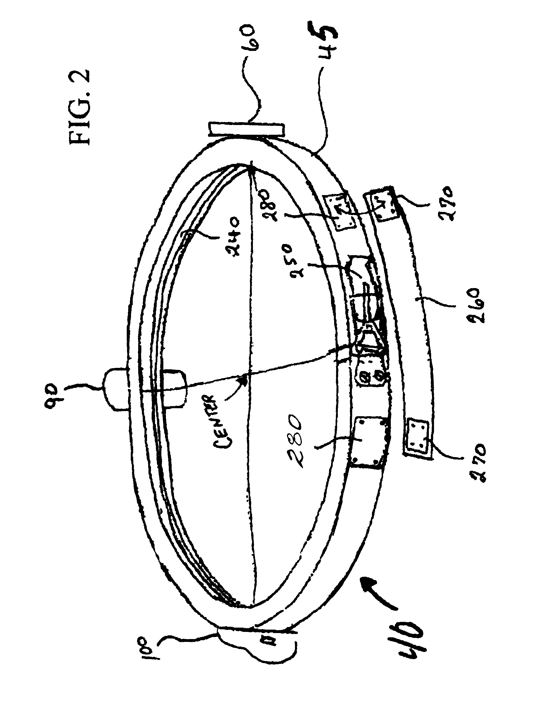 Targeting system for use with x-ray machines