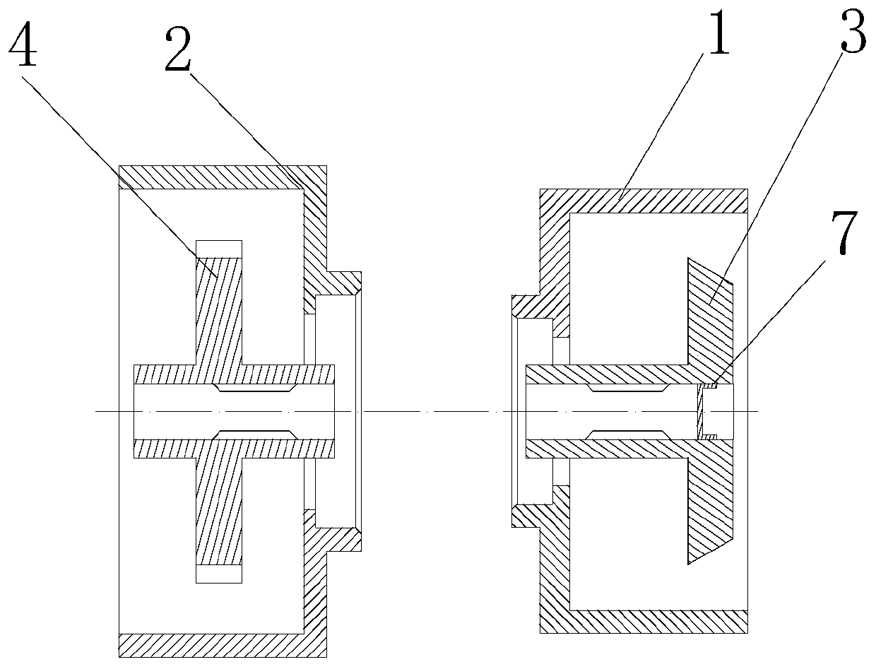 Turbine engine accessory driving mechanism, application method thereof and turbine engine