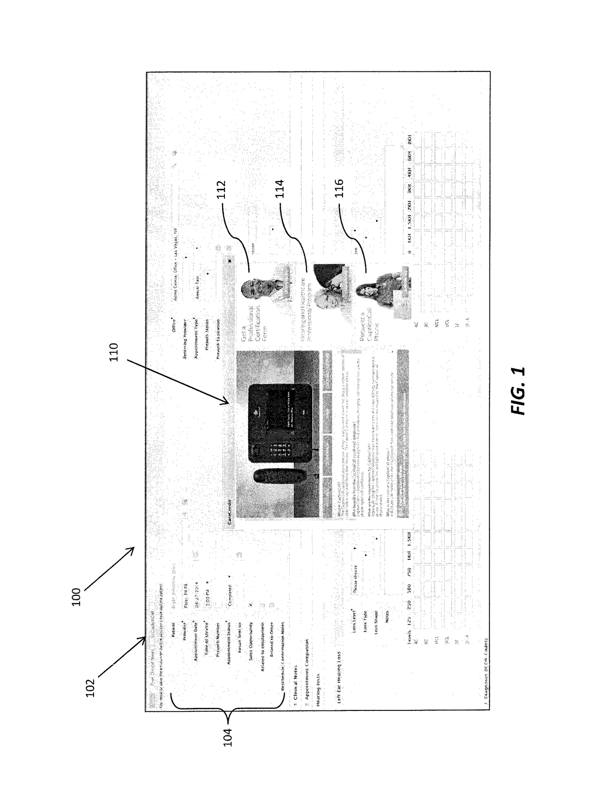 Methods and systems for routing patient information to a communication service provider and to a communication device for hearing-impaired users