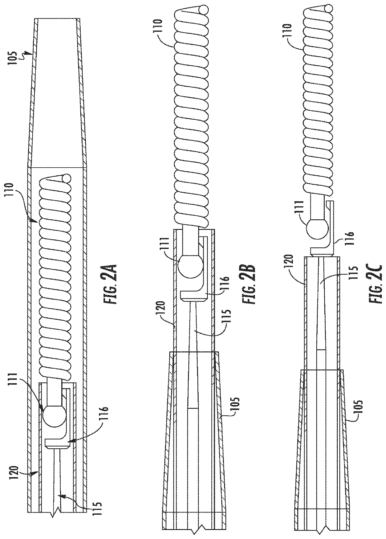 Pusher arm and ball release mechanism for embolic coils