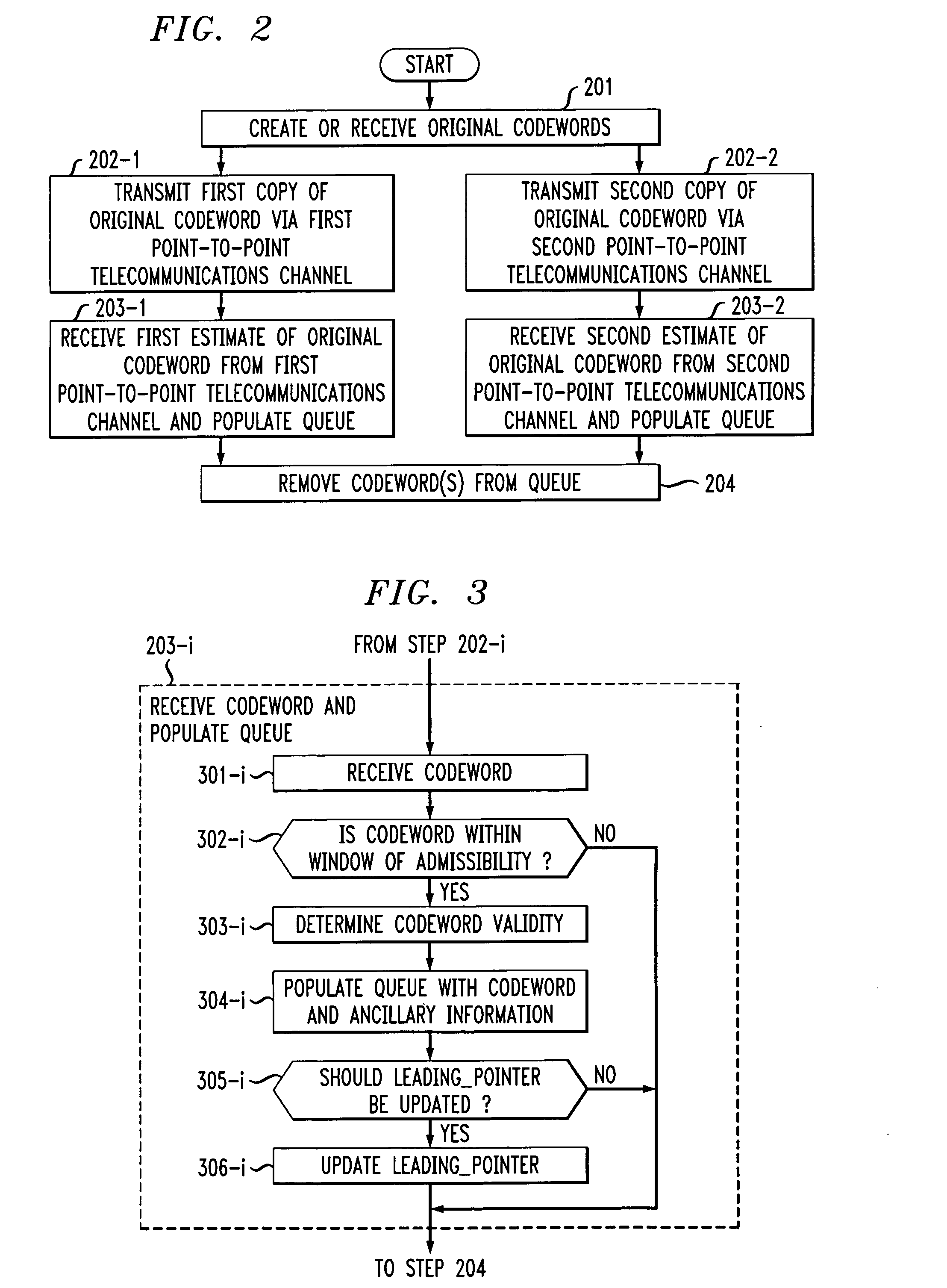 Redundant packet telecommunication network system using minimum hamming distances to construct a final estimate of a original codeword