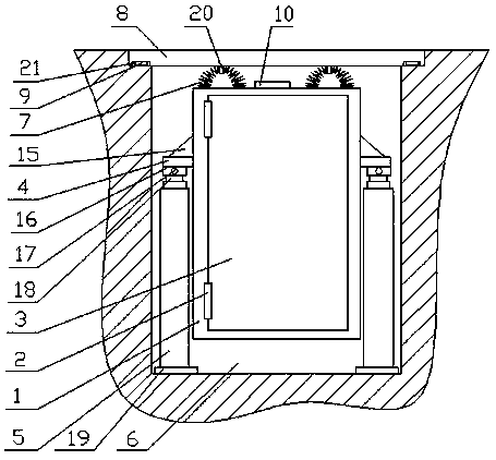 Equipment box for electric power