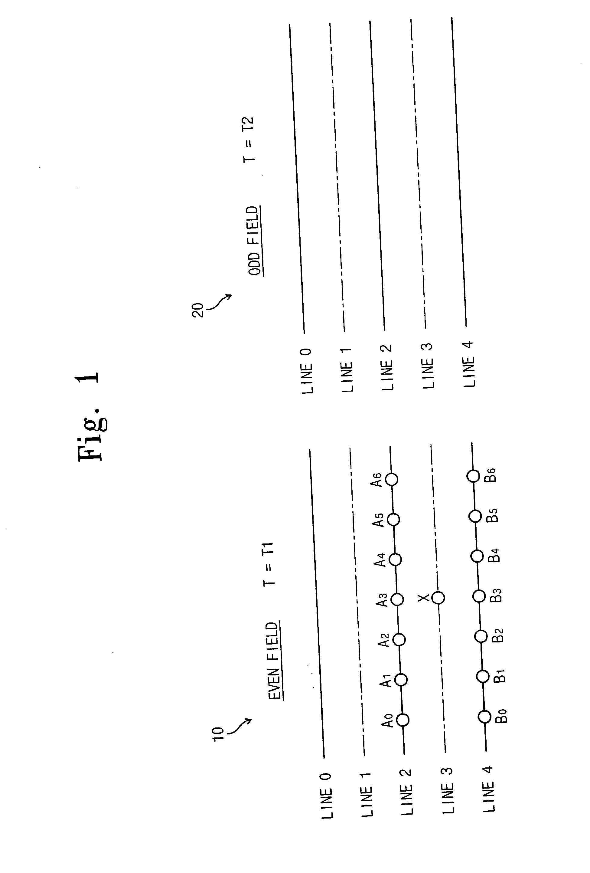 Image adaptive deinterlacing method and device based on edge