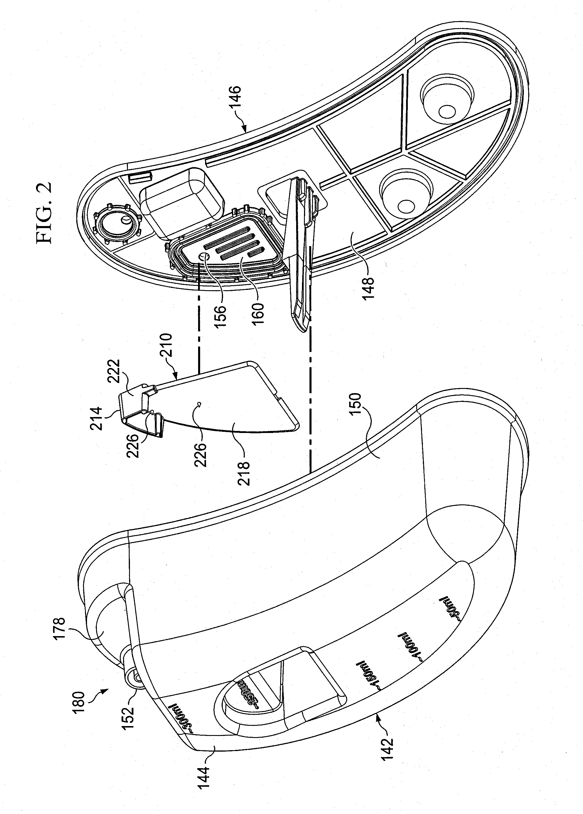 System and method for collecting exudates