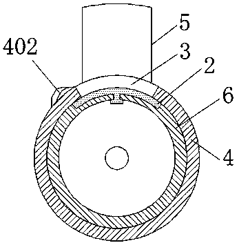 A material sampling device for product quality testing and its use method