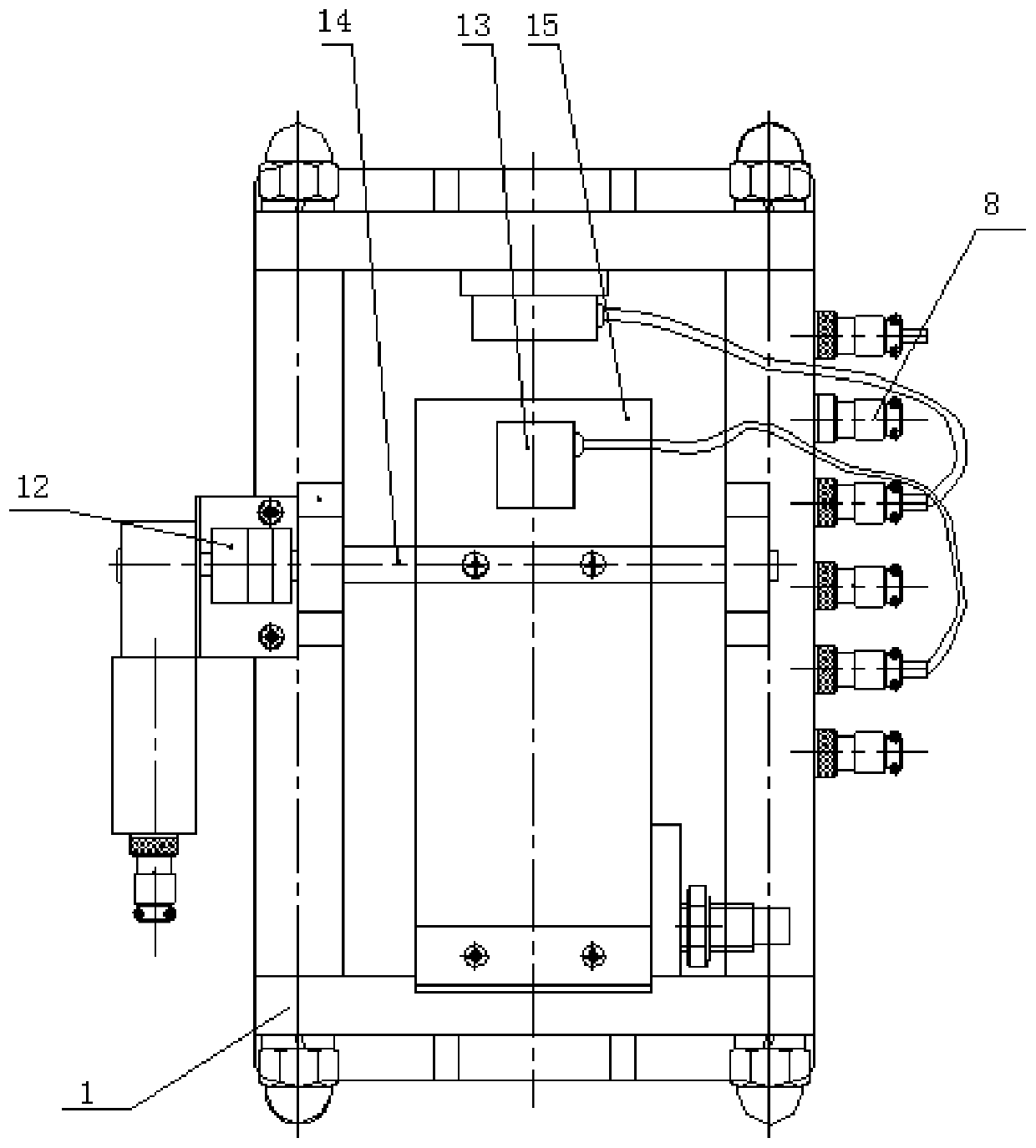 Modular portable rock mechanics parameter tester