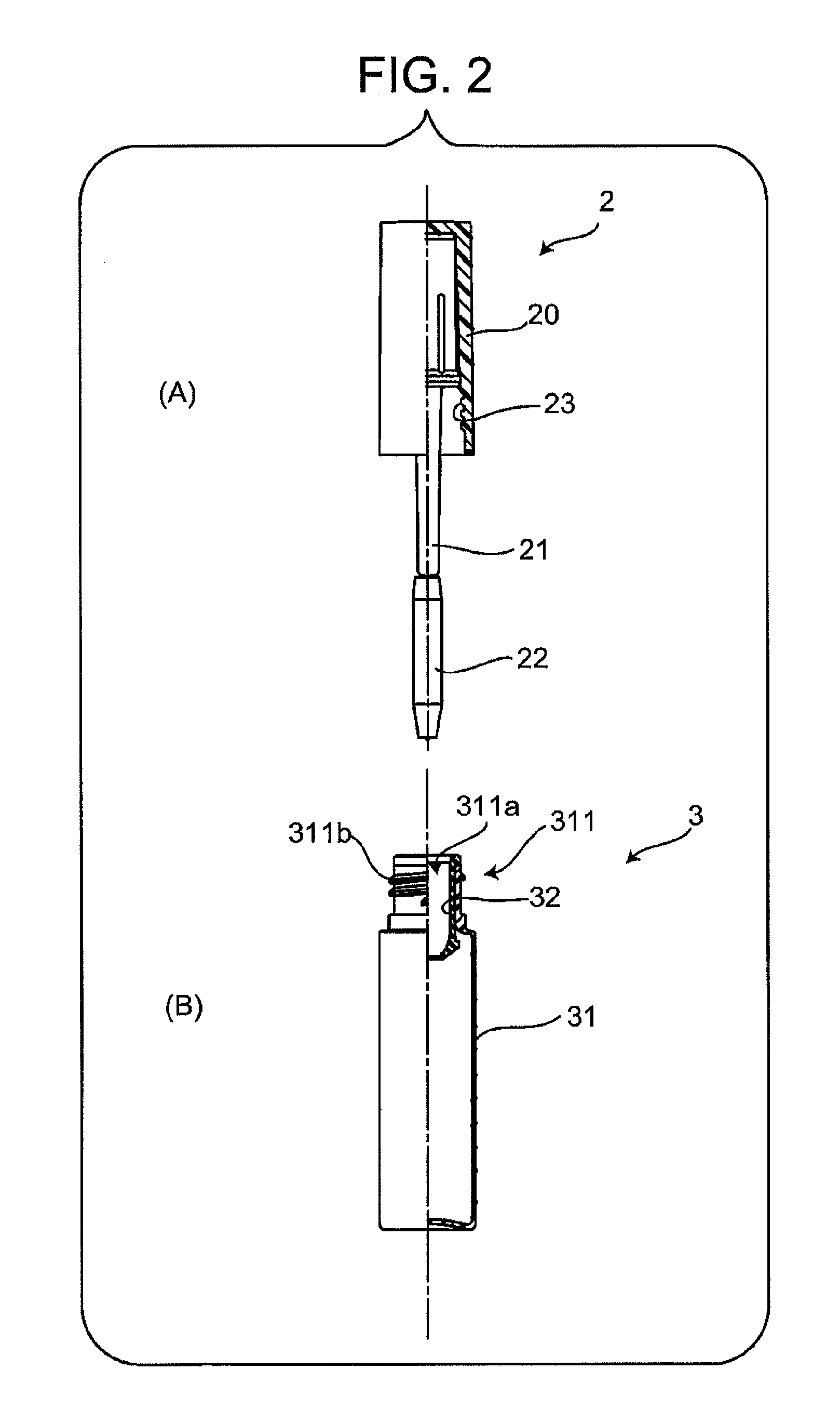 Mascara brush and manufacturing method thereof