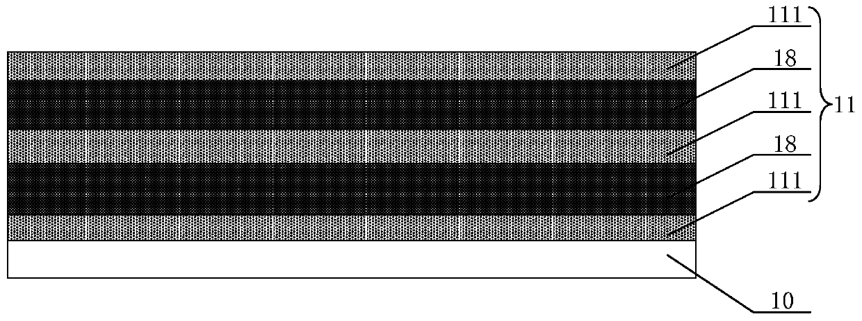 3D NAND flash memory and preparation method