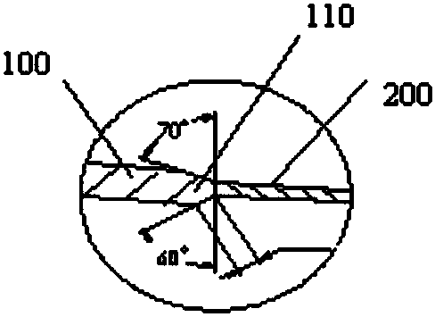 Argon arc welding method for exhaust casing components