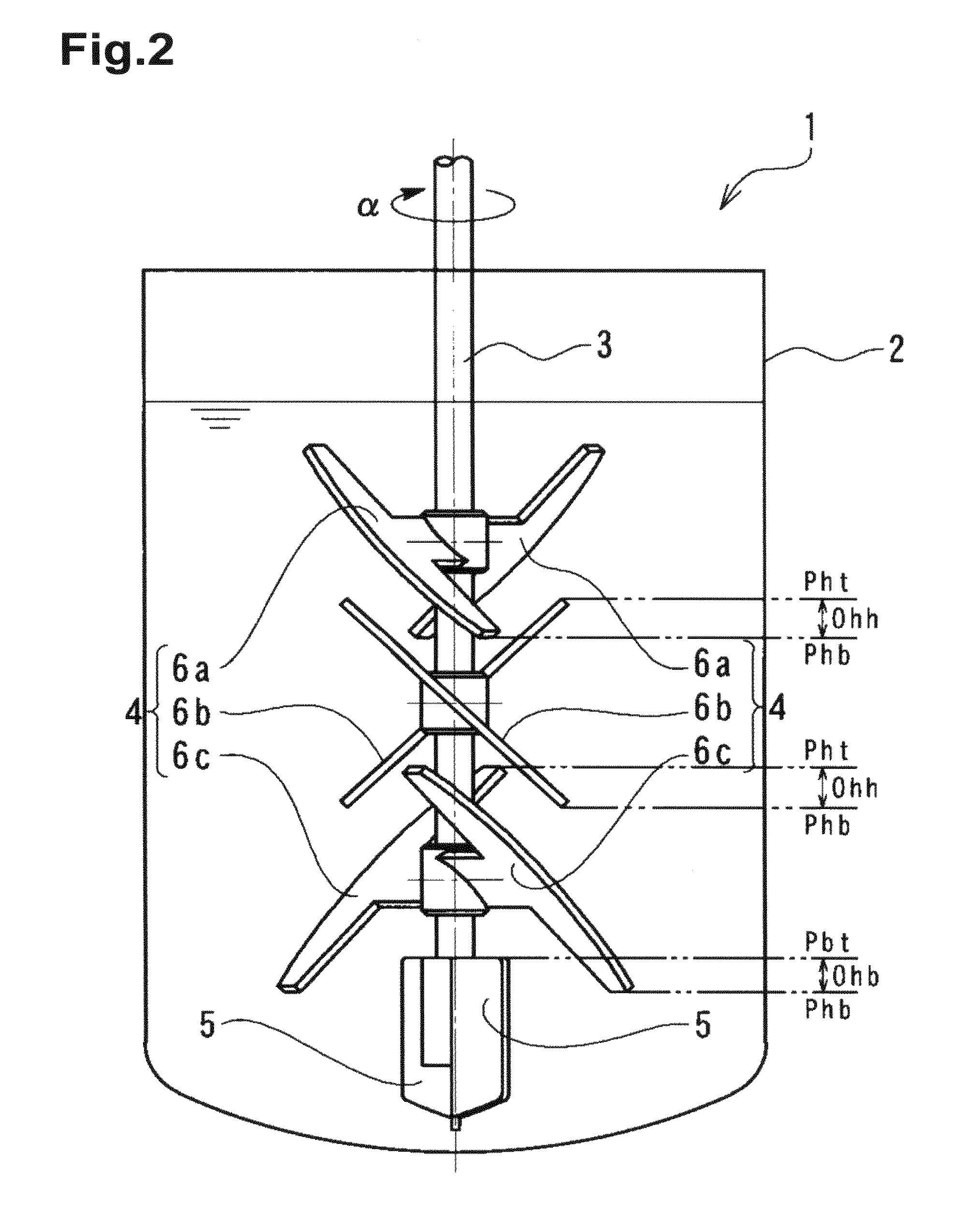 Agitation apparatus and agitation method