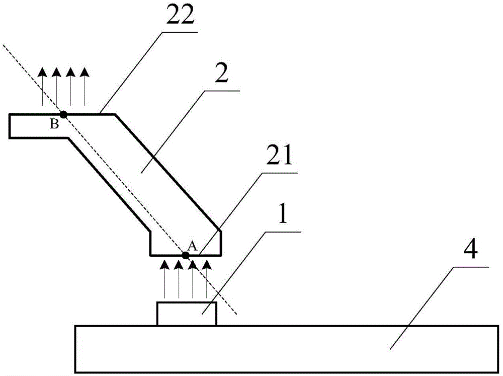 Light guide structure, indicator lamp structure and electronic device