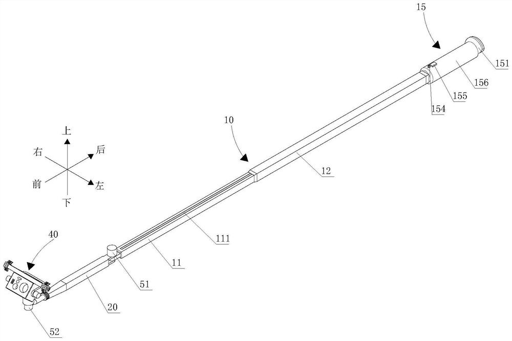 Nuclear power equipment pipeline inspection device