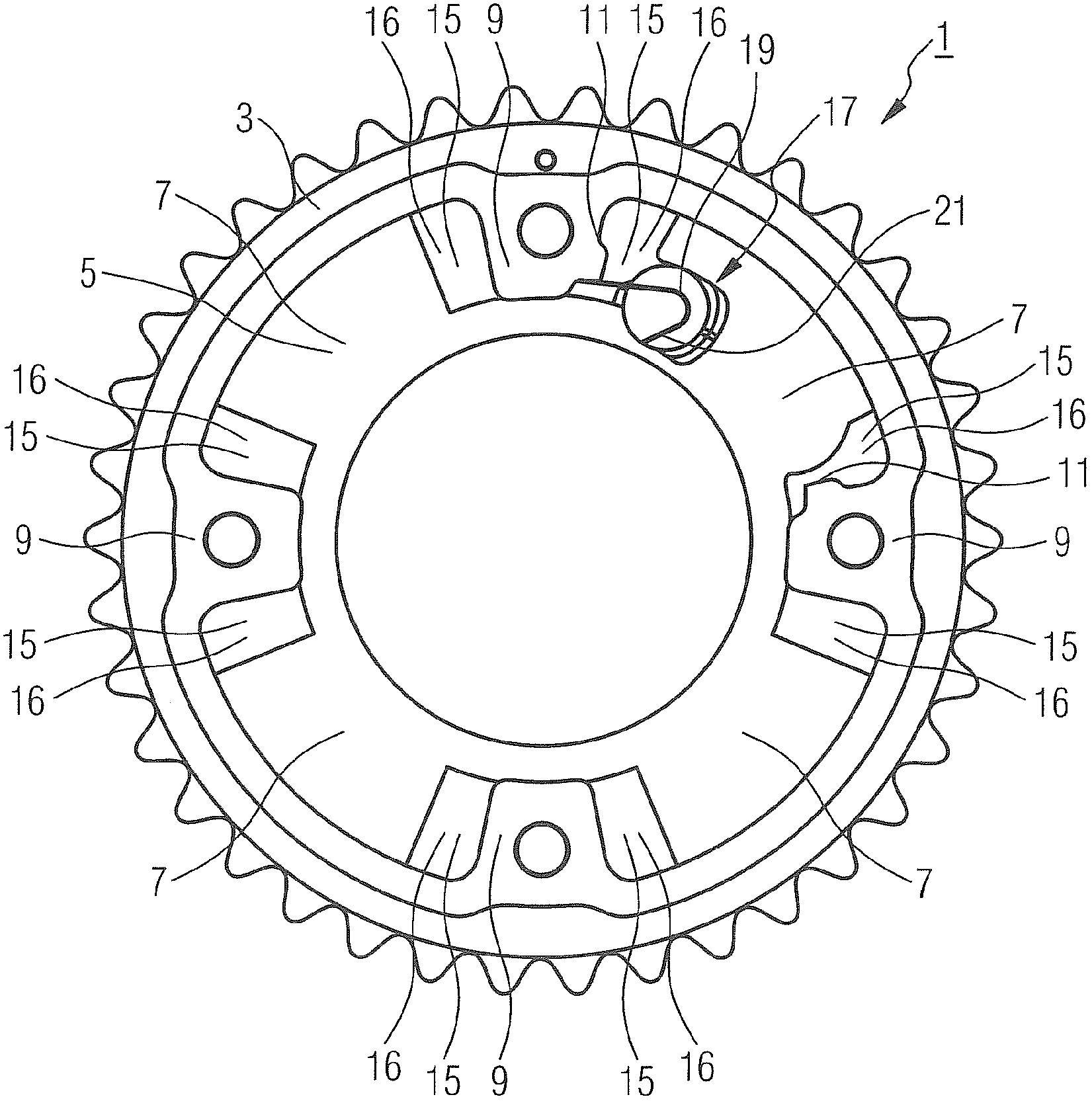 Sintered stator-cover unit and camshaft adjuster