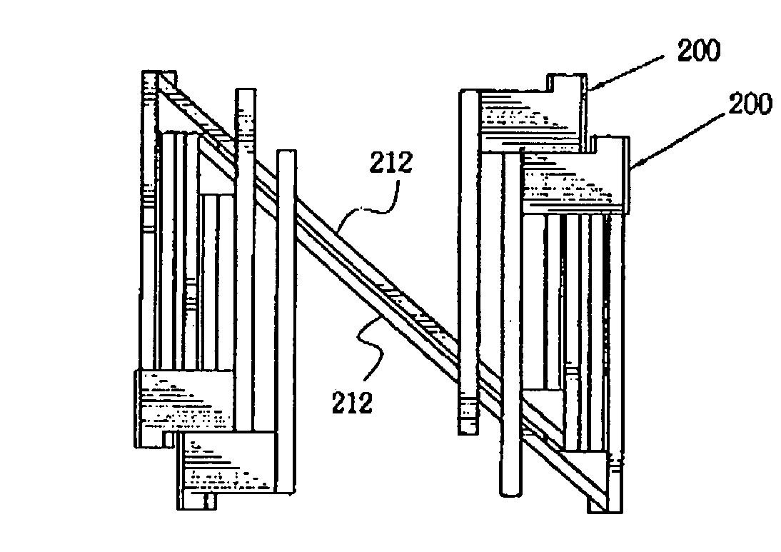 Nestable and/or liftable rack