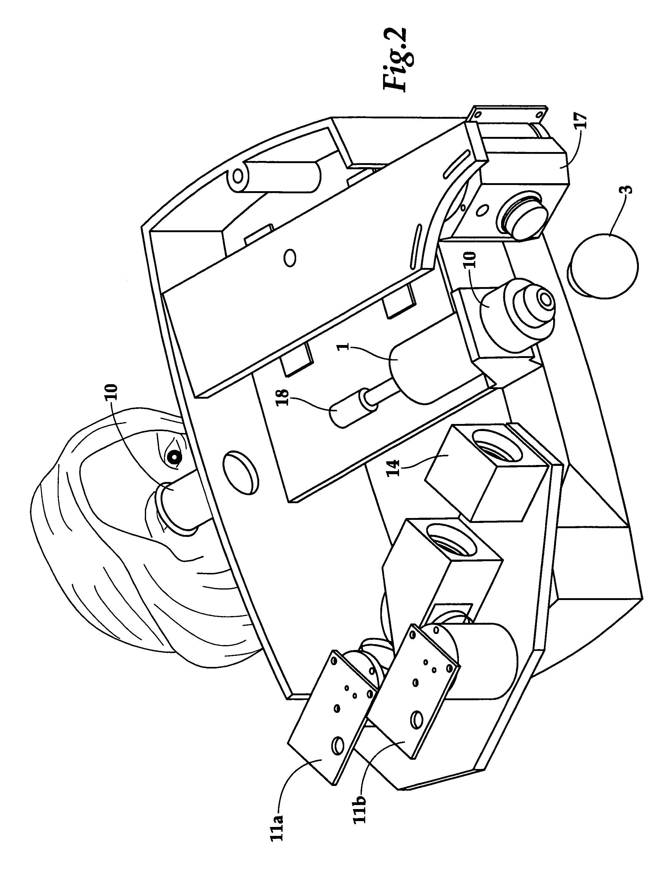 Device and method to measure corneal biomechanical properties and its application to intraocular pressure measurement