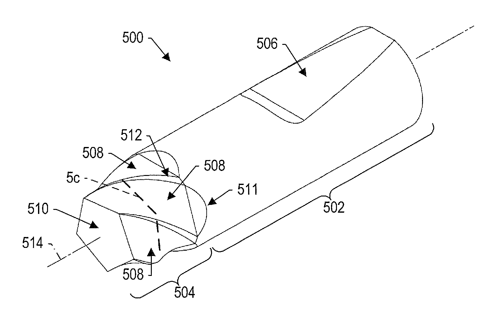 Mandrel tool probe for friction stir welding having physically-separate spiraled surfaces