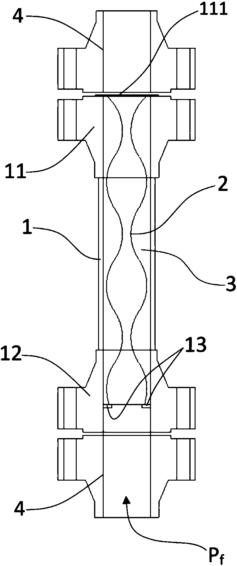 Wear-resistant multi-stage pressure reduction mechanism and application method thereof