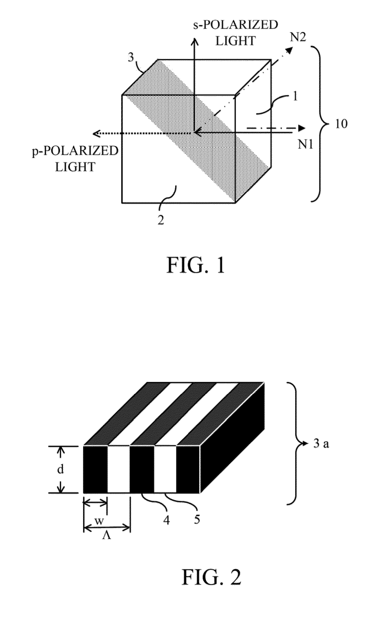 Polarization beam splitting element and image projection apparatus