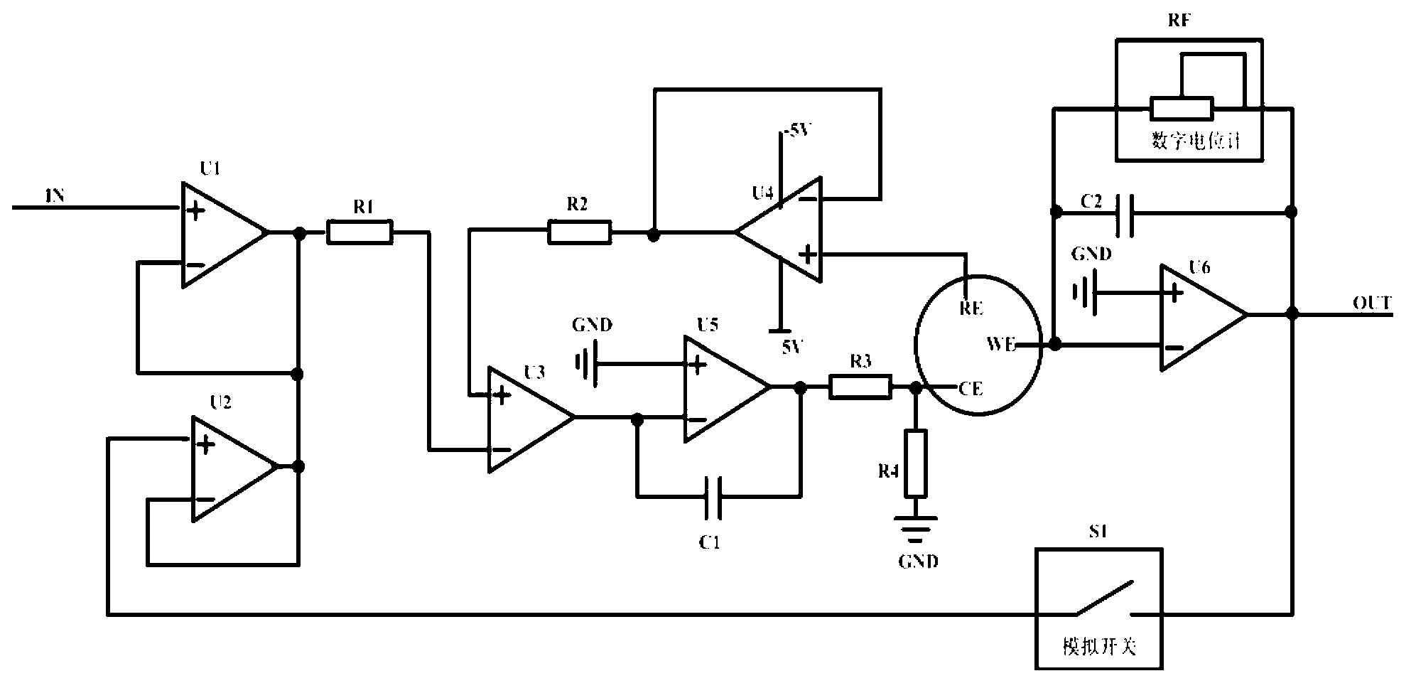 Intelligent chemical analysis system for distinguishing detection of weak electrolyte sample and method therefor