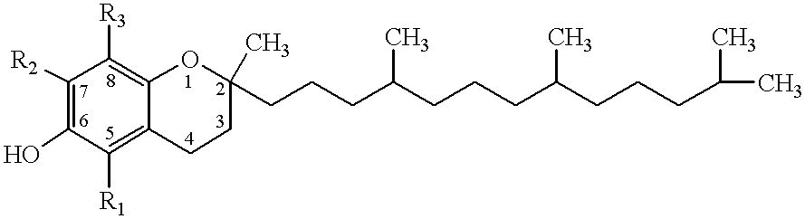 Desmethyl tocopherols for preventing or slowing degenerative neurological diseases