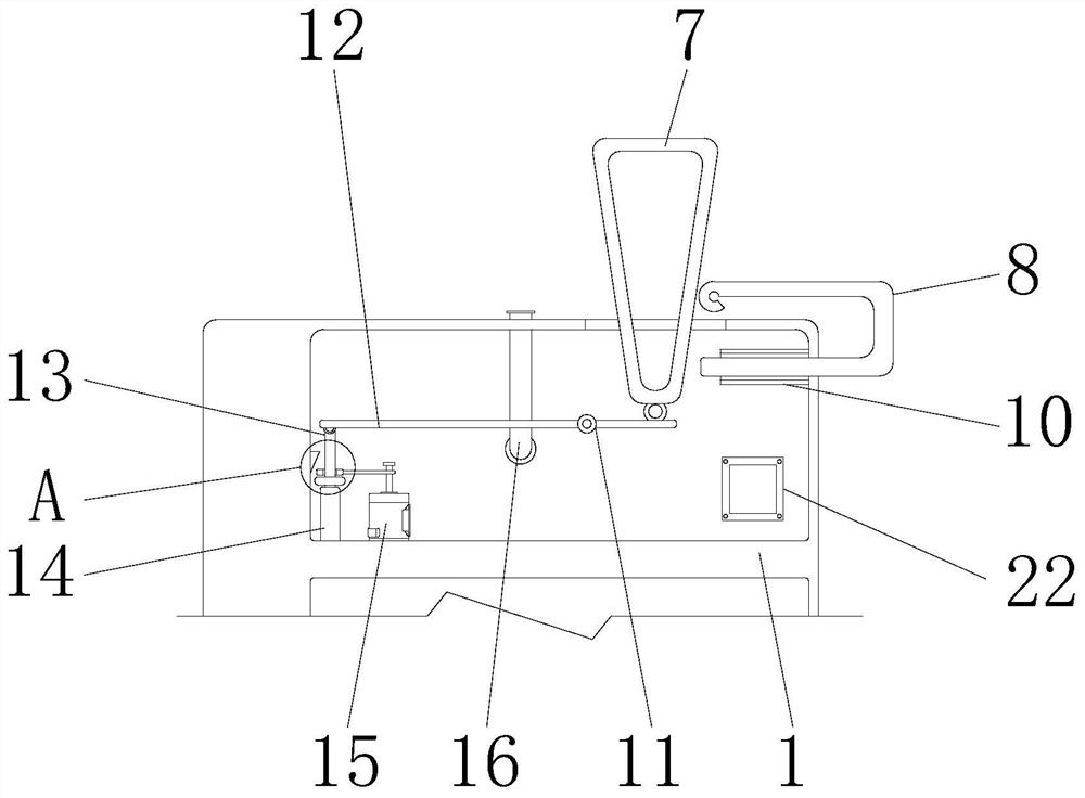 A self-cutting power distribution cabinet with its own fire protection structure