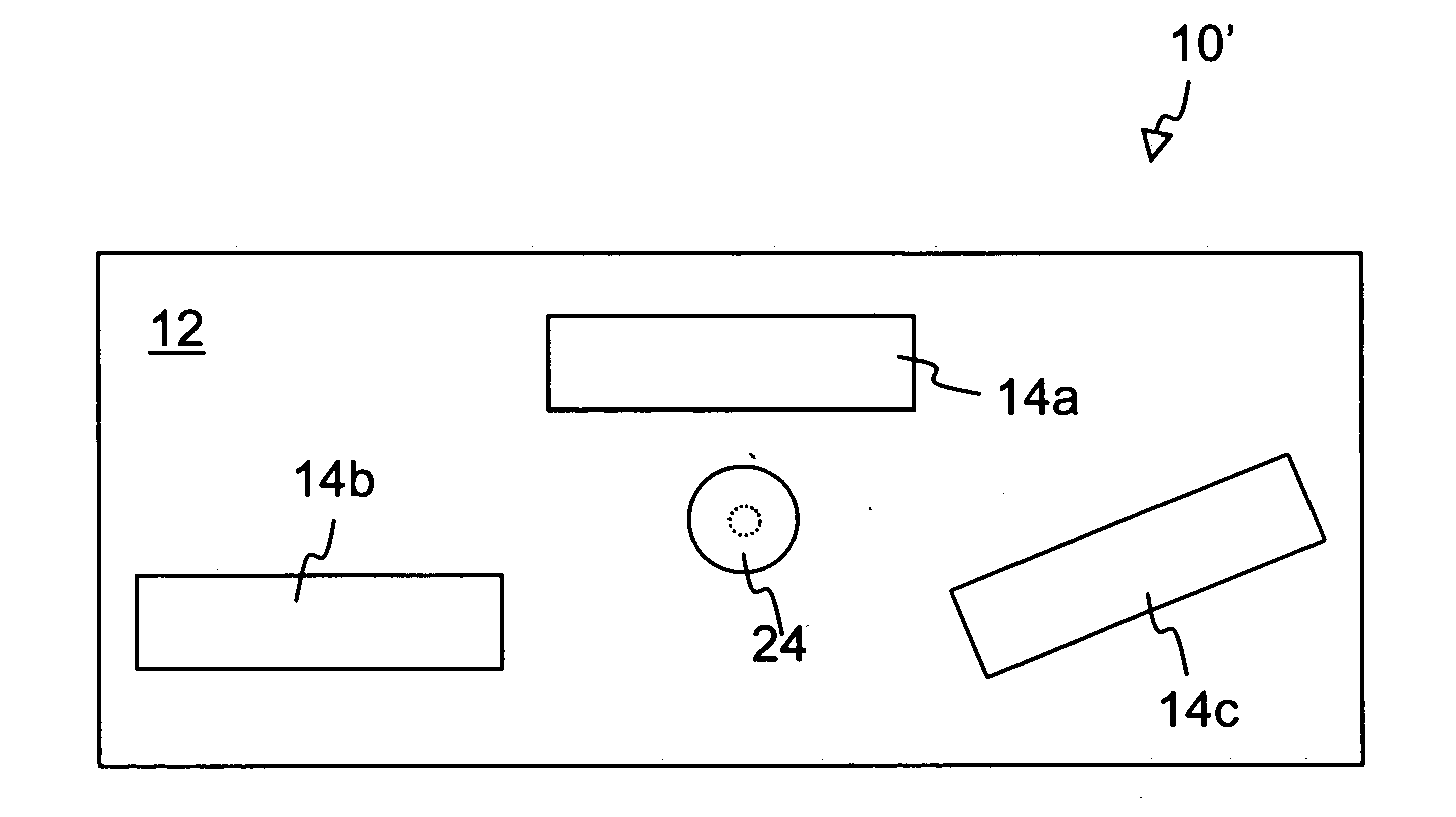 Saw transducer interface to pressure sensing diaphragm