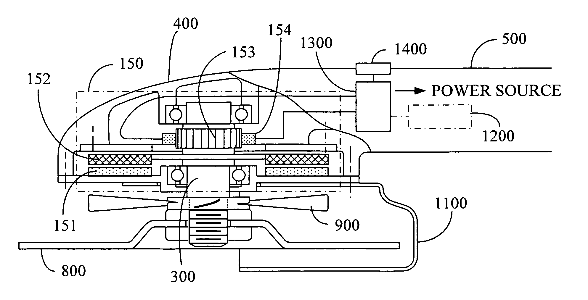 Direct motor-drive portable angle grinder