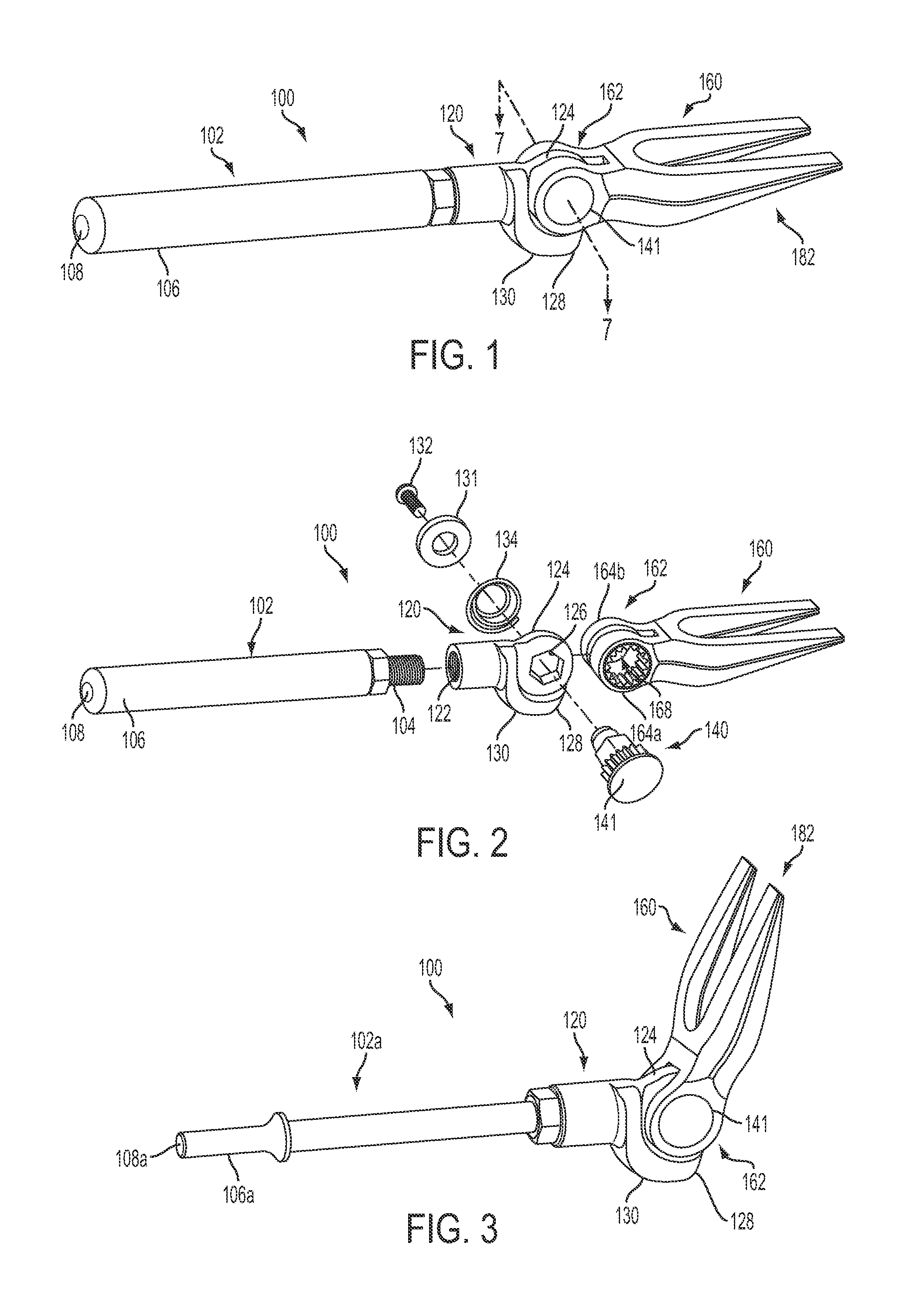 Separator tool with indexing head