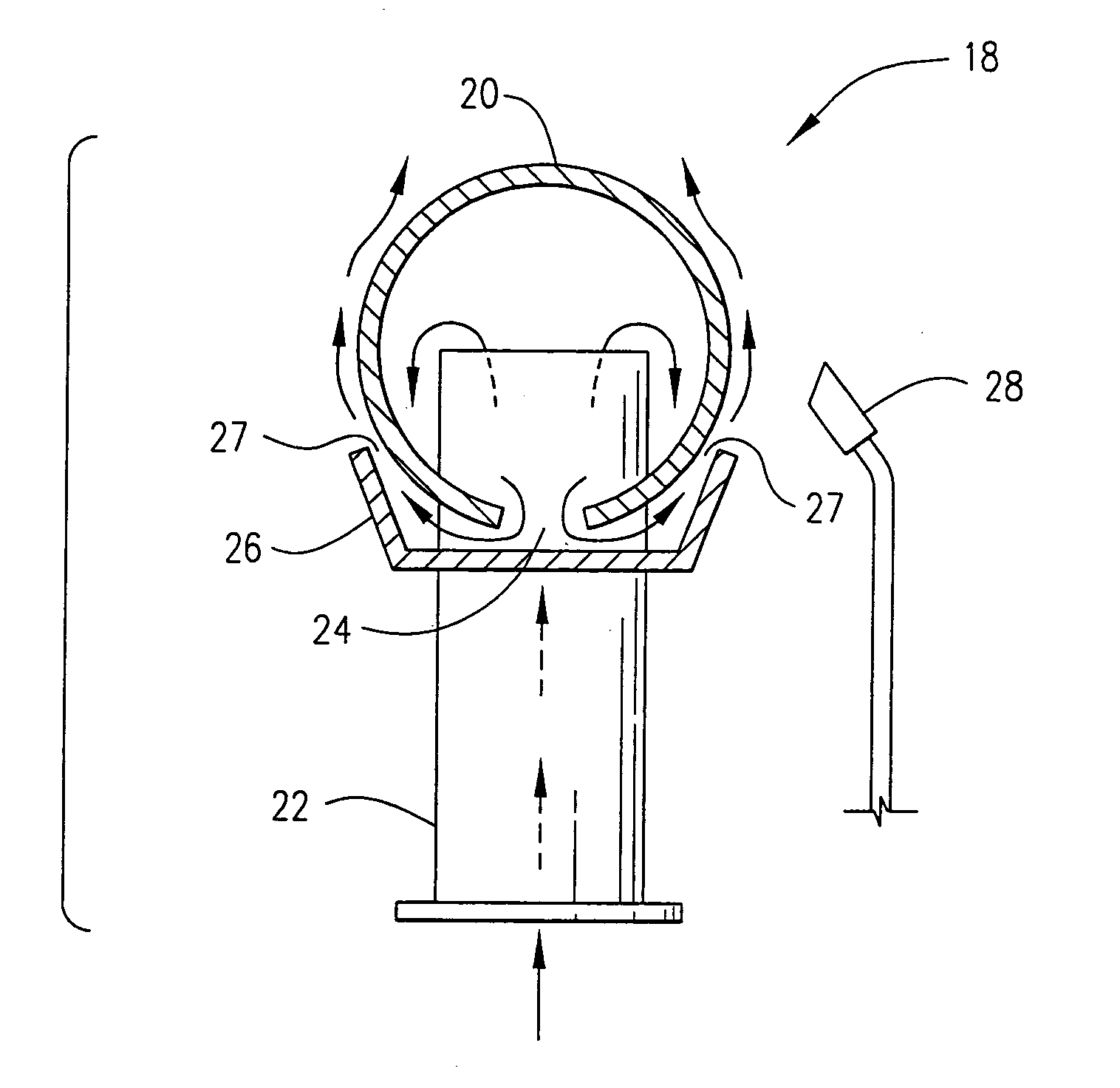 Linear Coanda flare methods and apparatus