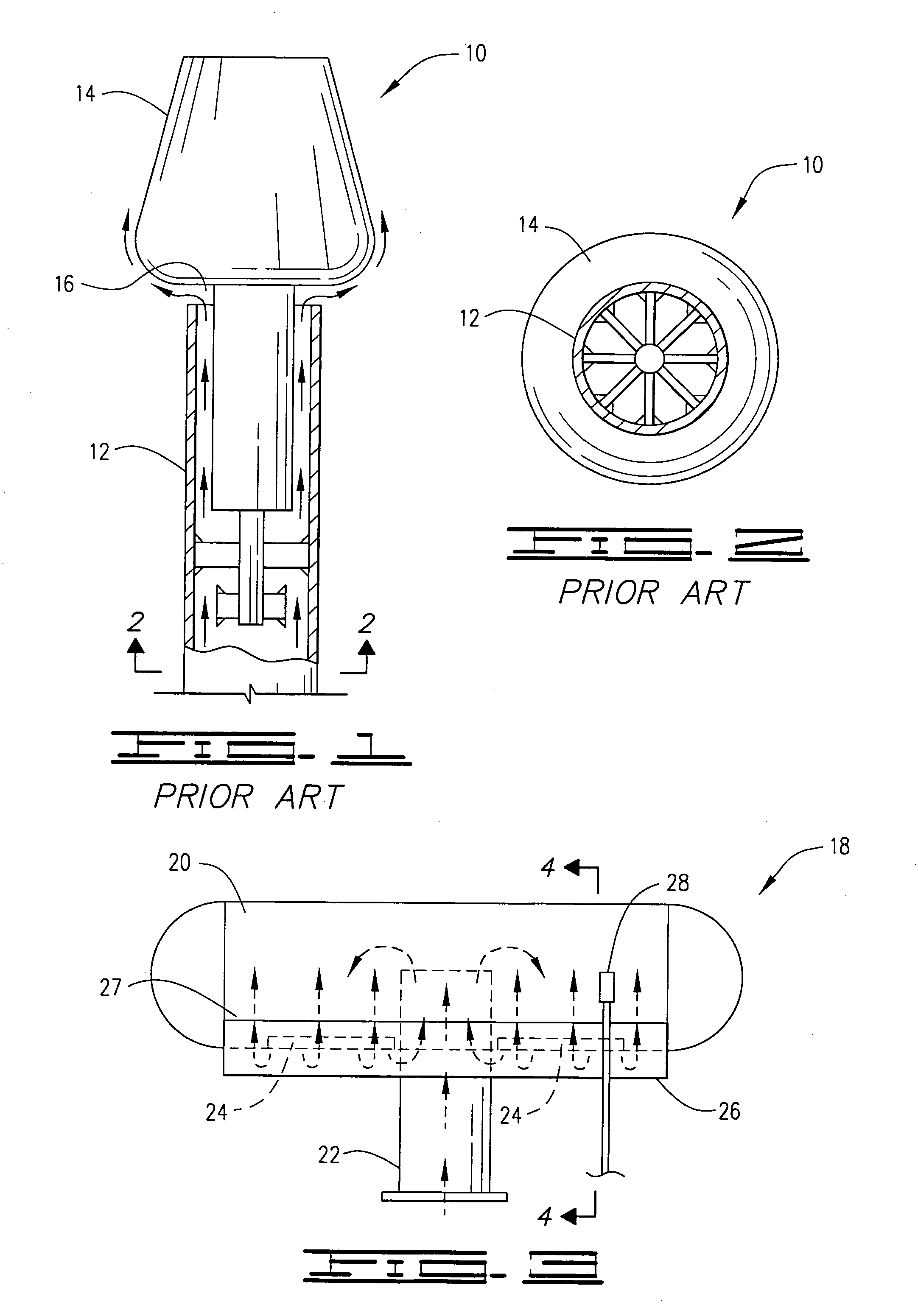 Linear Coanda flare methods and apparatus