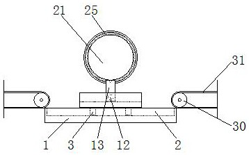 Turnover mechanism for capacitor spot welding machining