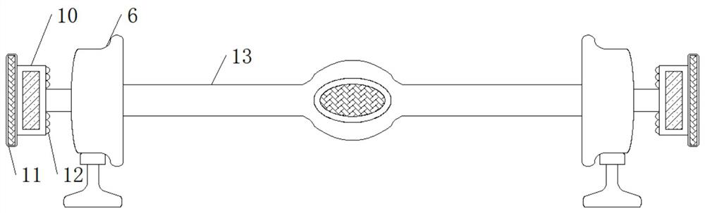 Detachable anti-overturning device on rail flaw detection vehicle and rail flaw detection vehicle frame