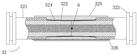 Fabrication method of distributed quantum sensor and sensing microstructure based on pulsed light