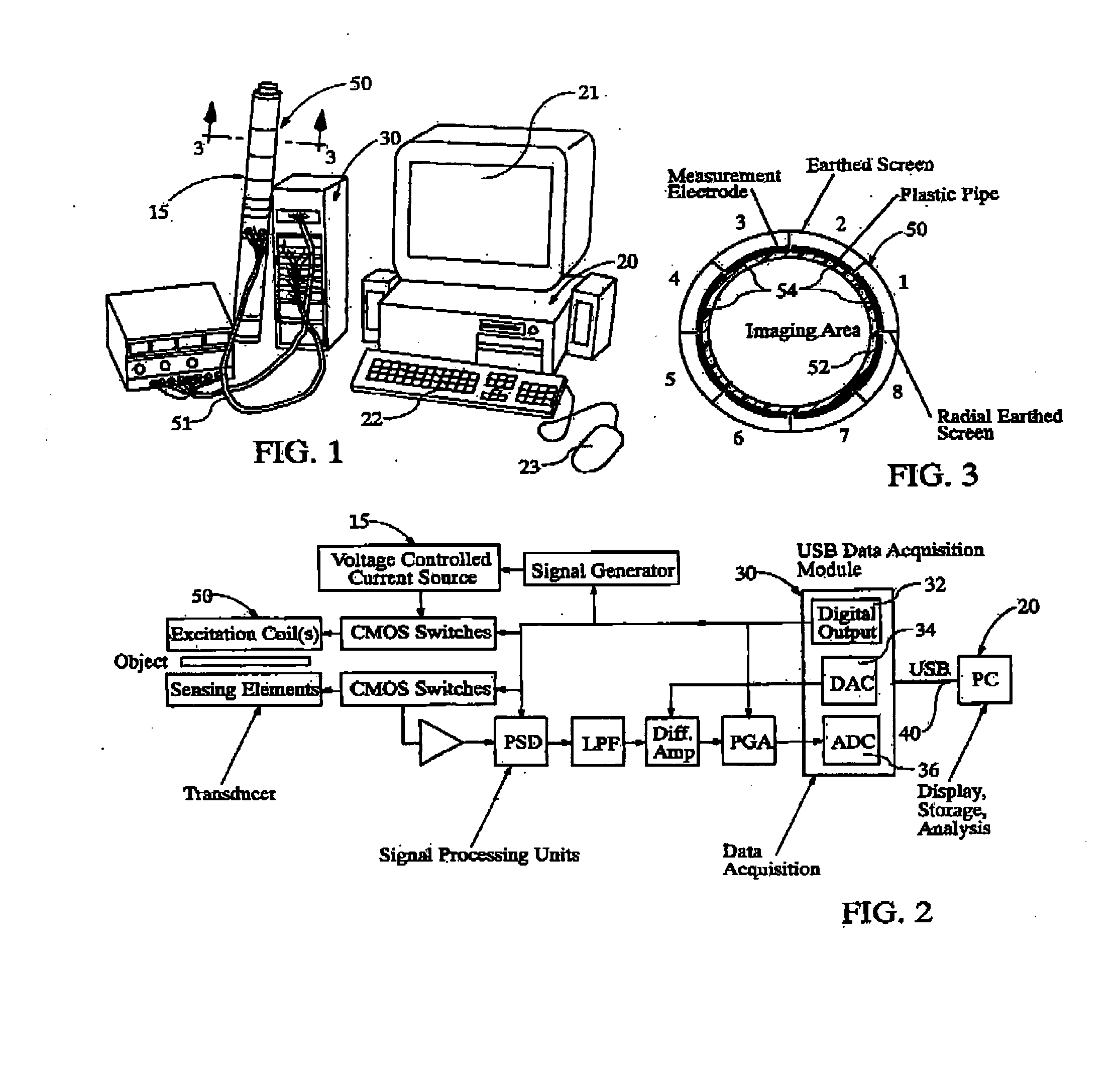 Security scanners with capacitance and magnetic sensor arrays