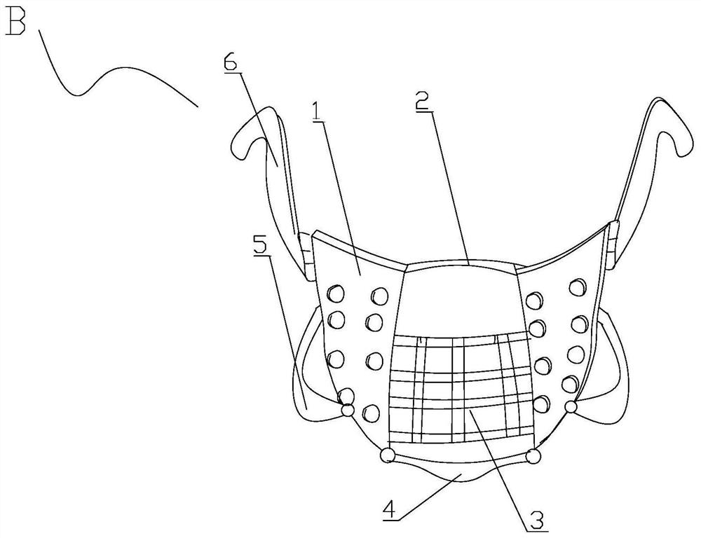 A head-mounted cooling device